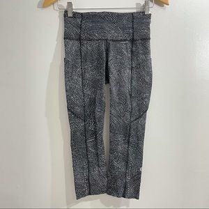 Lululemon Fast & Free Crop II *Nulux 19"
